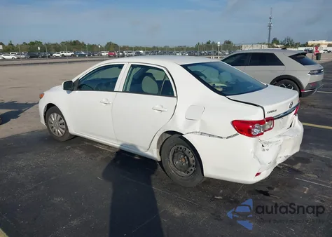 2013 Toyota Corolla L из США, поврежденный, VIN 5YFBU4EEXDP139296